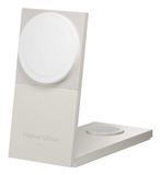 Native Union Rise 3-In-1 Qi2 Smartphone Licht Grijs USB Draadloos opladen Binnen