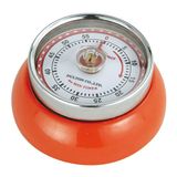 Zassenhaus 60 minuten keukentimer, staal, oranje, 6,75 inch