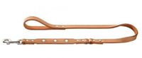 HUNTER hondenlijn SWISS, naturel/beige, rundleer, Zwitsers kruis, 18/100