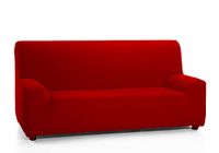 Martina Home Tunez, elastische bankovertrek 2 stoelen 2 plazas (120-190 cm) rood