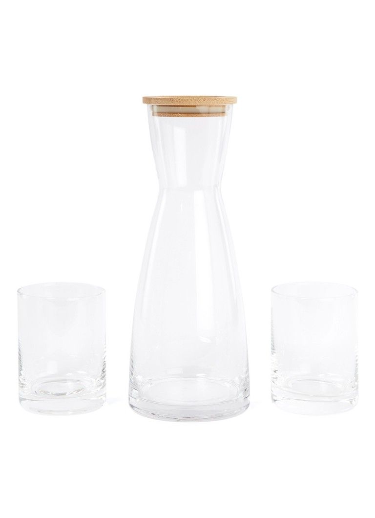Sagaform Giftset karaf met glas 3-delig