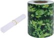 vidaXL Privacyscherm 70x19 cm PVC Bladpatroon Groen