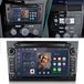 Hexinex Android 15 autoradio pour Opel Corsa D / Astra H (noir piano), 7 pouces, Wi-Fi, 2Go+64Go