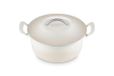 Le Creuset Modern Heritage Meringue braadpan, rond, gietijzer