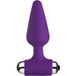 Baseks Plug Anal Taille Medium Vibrant 10 cm - Violet