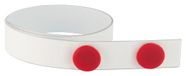FRANKEN Magneettape, zelfklevend, 500 x 3,5 cm, wit, kunststof, incl. 10 magneten, ST1305