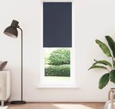 Maison Exclusive - Rideau occultant, bleu marine, 75x210 cm. Largeur du tissu : 70,7 cm