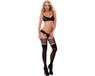 GP Datex Been Jarretelgordel Zwart S/M