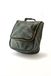 Epsilon Toilettas van leer met hanger, legergroen, standaard, uniek