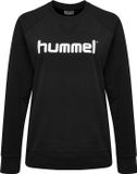 Hummel Hummel Go Cotton Sporttrui - Maat S - Vrouwen - Zwart/Wit