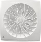Blauberg Badkamerventilator Sileo - Ø 150mm - 2-standen - MET TIMER + VOCHTSENSOR (SILEO150H)