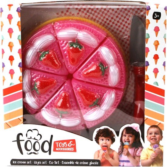 Basic Food Toys Taart met Taartschep