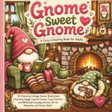 Gnome Sweet Gnome: A Cozy Colouring Book for Adults
