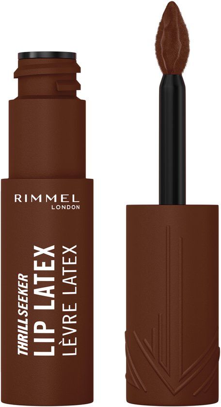 Rimmel London Thrill Seeker Lip Latex, 600 Cappuccino Deep