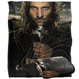 LORD OF THE RINGS ARAGORN Silky Touch superzachte plaid 152 x 127 cm