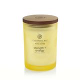 Chesapeake Bay Bougie Cylindrique Force & Énergie - Jaune - 24 Heures