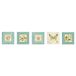 Well Home Decoratief schilderij van MDF, 5 stuks