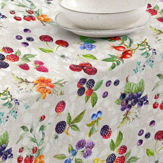 Belum 0120-347 Tafelkleed - Vlekbestendig - 100 x 140 cm - Multicolor
