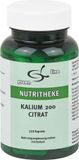 Green Line Nutritheke Kalium 200 Citrat Kapseln, 120 St. Kapseln