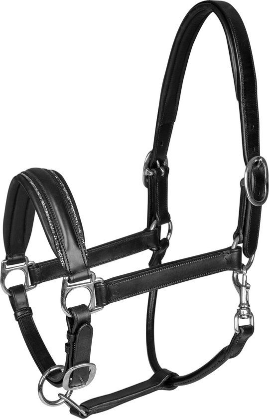 Waldhausen Halster S-Line Glamour Full Zwart