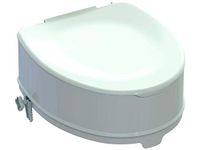 GIMA Verhoogde toiletbril met bevestigingssysteem, 14 cm.