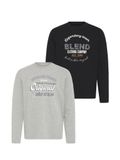 BLEND BLEND Sweatshirt ' BHBenap 2 PACK ' zwart