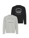 BLEND BLEND Sweatshirt ' BHBenap 2 PACK ' zwart