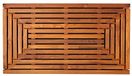 Bare Decor Gizeh Douche, Spa, deurmat van massief teakhout, 91,4 cm x 50,8 cm