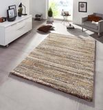 Mint rugs Hoogpolig vloerkleed Granite - bruin 80x150 cm