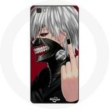 Manicase Etui voor Huawei P8 Tokio Ghoul Kaneki Ken Masker Anime vinger
