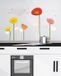 Ambiance Sticker Veelkleurige tulpen muurstickers voor decoratie