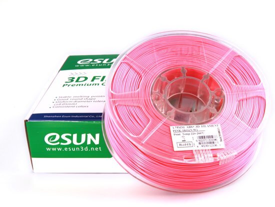 ESUN ABS+ Pink - 1.75mm - 3D printer filament