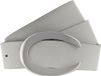 Vanzetti Leren riem 33mm Leather Belt W95 Light Grey grijs