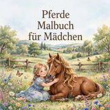 Pferde Malbuch: für Mädchen