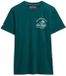 Superdry Lo-fi Outdoors T-shirt met print op de borst Heren XL Groen