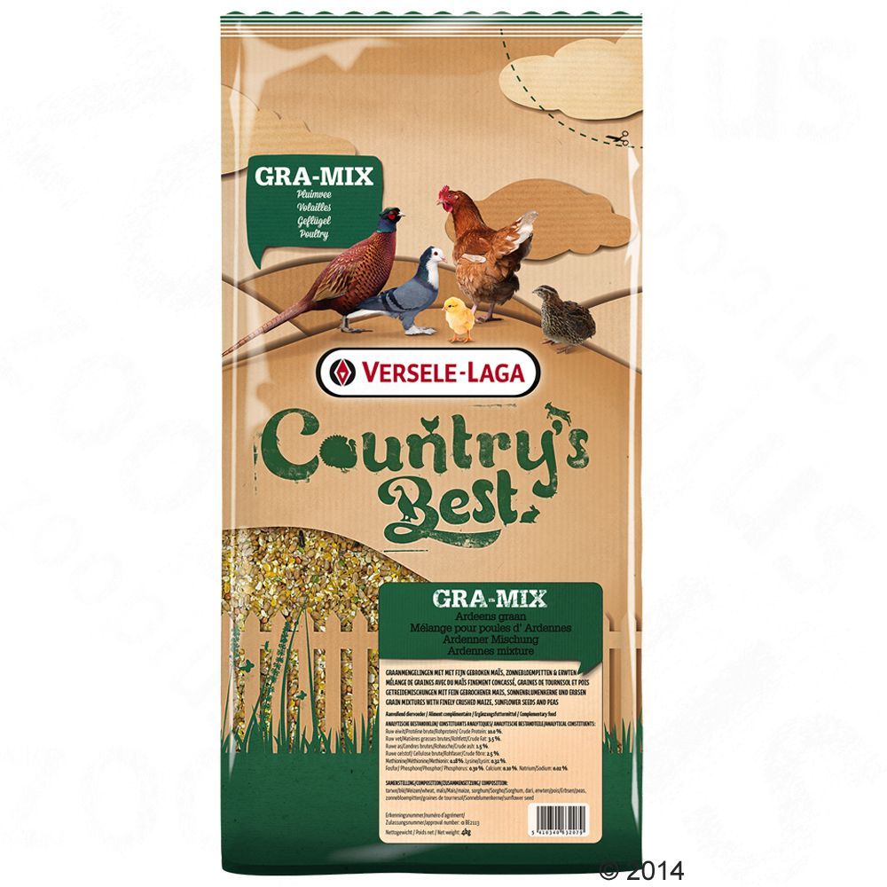 VERSELE-LAGA Country's Best Gra-Mix Ardeens Graan Gebroken Mais - 20 kg