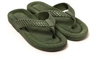 Brasileras Strand-/badschoen 'Sandito' donkergroen