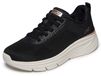 Skechers Bobs Arch Fit Elev8 sneakers femme, noir, matière tricotée, taille 38.5 EU