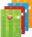 Clairefontaine 68396C Spiraalschrift Slechtzienden - 24x32 cm - 100 Pagina's Grote Zwarte Ruitjes Uitvergroot 10/10 - Wit Papier 90 g - Omslag Gecoat Karton - Willekeurige Kleur