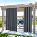 Rideaux d'extérieur imperméables pour jardin et terrasse