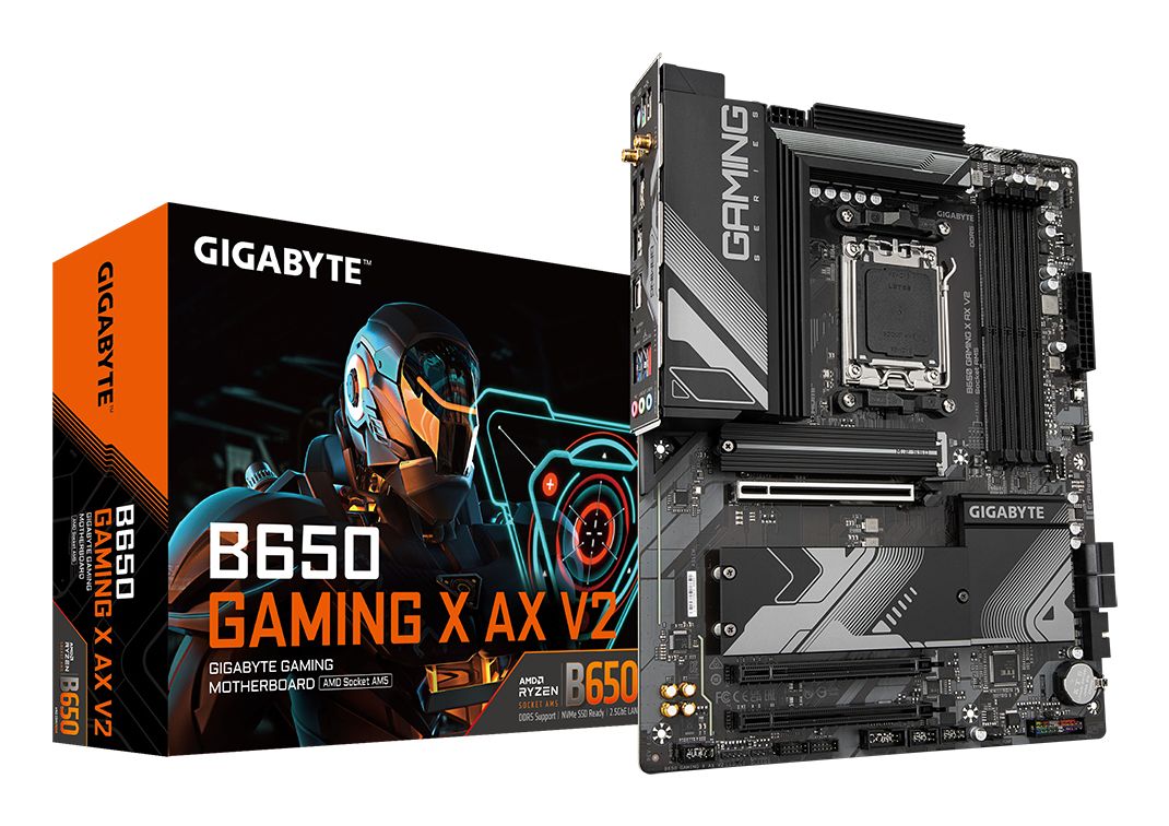 Gigabyte B650 GAMING X AX V2 Motherboard - AMD B650 - Socket AM5 - ATX