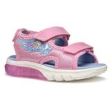 GEOX SANDAL CIBERDRON MEISJES Sandalen - ROZE/LICHTBLAUW - Maat 32