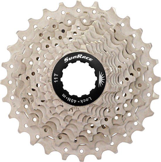 Sunrace CSRS0 10-speed Cassette - 11-32T - Silver