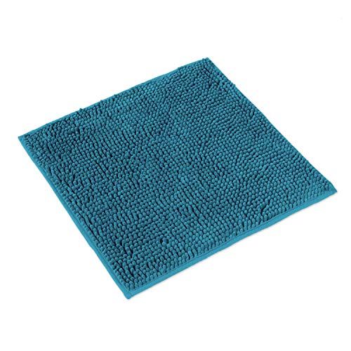 WohnDirect Badmat Petrol - Toiletmat 45x45cm - Antislip & Machinewasbaar