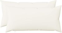 vidaXL - Kussensloop - 2 stuks - Wit - 40 x 70 cm - Katoensatijn