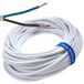 Hilark cable tech H03VV-F OMY 2x0,75 kabel, rond, wit, klasse 5, 25 meter
