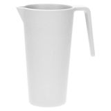 Excellent Houseware Schenkkan/waterkan - wit - 1500 ML - melamine