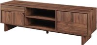 en.casa TV meubel Katanshumn tv lowboard 150x39x45 cm walnootkleurig