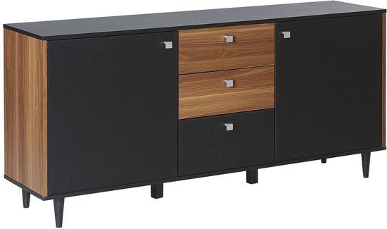 Beliani KURO Sideboard - Zwart - 160 cm
