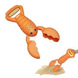 alldoro Zandgrijper kreeft oranje, zandbakkrab als schep, 34 cm